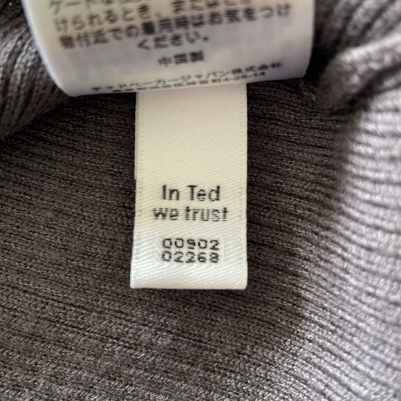 Ted Baker London Grey Cashmere Blend Knit Top w/ Shoulder Bow - Picture 13 of 13